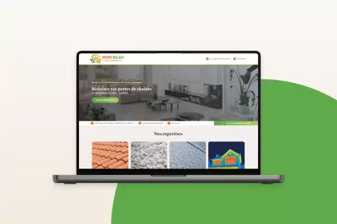 Cr&eacute;ation d'un site internet Mon Bilan de l'Habitat