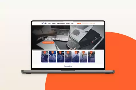 Cr&eacute;ation de site vitrine AGSI