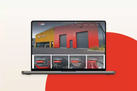 Cr&eacute;ation de site vitrine DSAuto 95