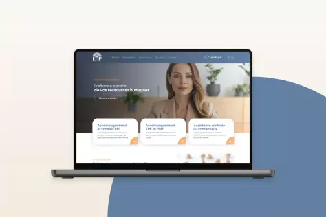 Cr&eacute;ation d'un site vitrine E.P RH Consulting