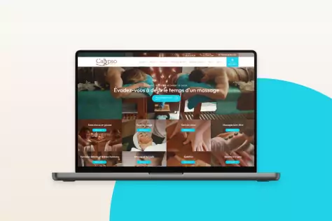 Cr&eacute;ation d'un site vitrine Instiut Calypso