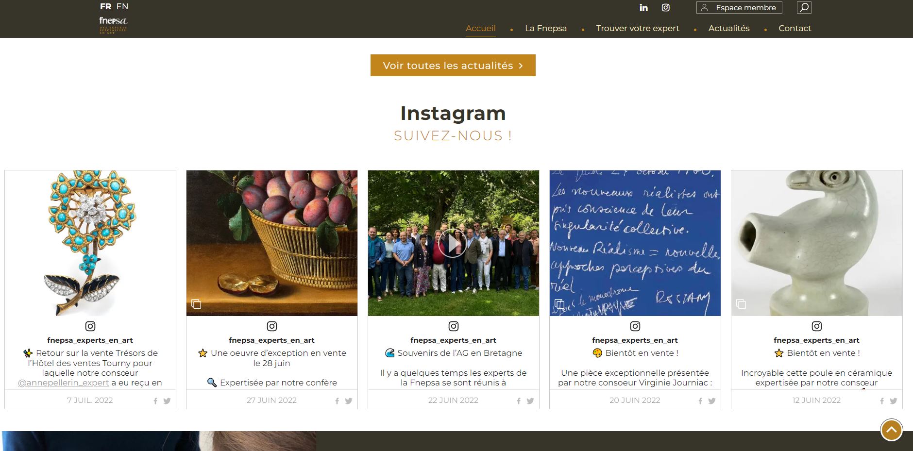 Intégrer un widget avec vos publications Instagram sur votre site internet 
