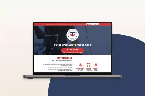 Cr&eacute;ation d'un site vitrine VT95